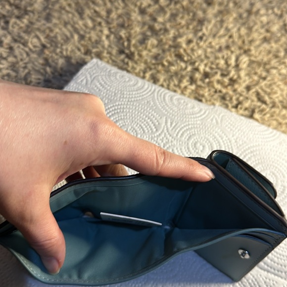 (Coach wallet) color aquamarine - Picture 4 of 11